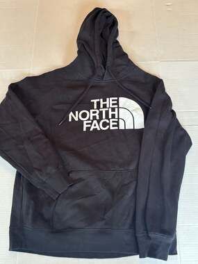 The North Face Circular Design Women's Black Hoodie Size L